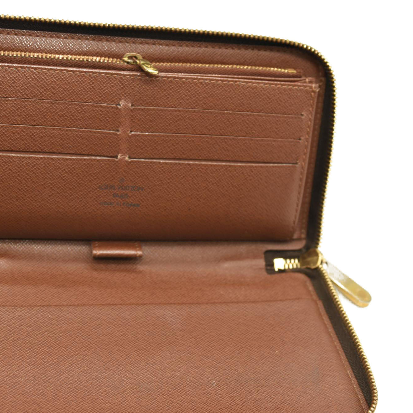 LOUIS VUITTON Monogram Zippy Wallet Organizer  VI0079