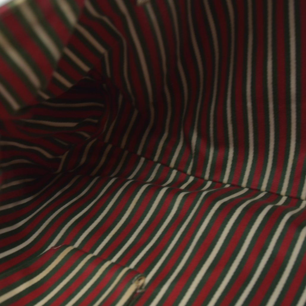 Gucci Monogram Large Abbey Tote Metallic Gold