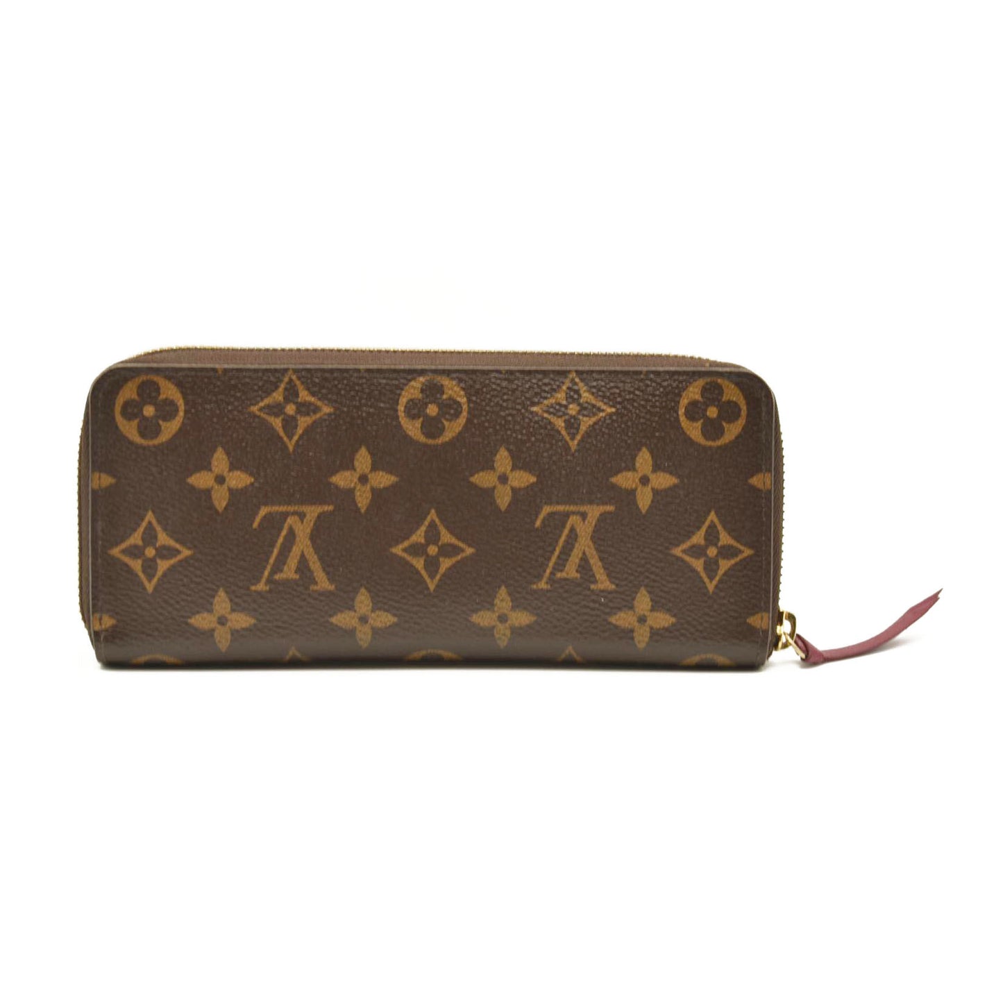 LOUIS VUITTON Monogram Clemence Wallet Fuchsia SF2188