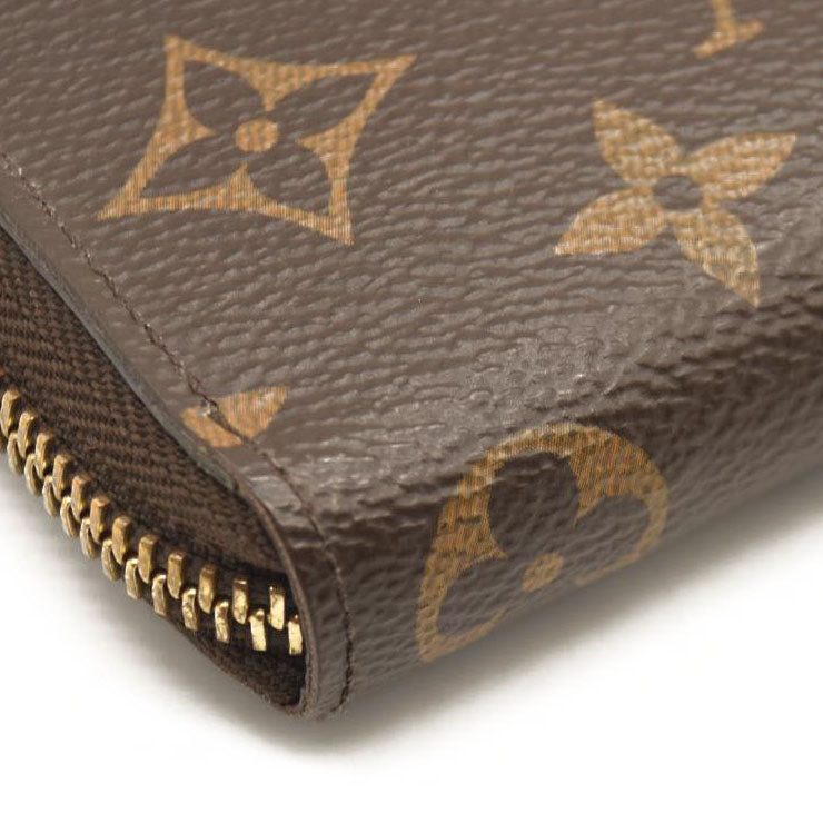 LOUIS VUITTON Monogram Clemence Wallet Fuchsia SF2188