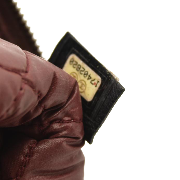 Chanel Lambskin Quilted Cosmetic Case Black