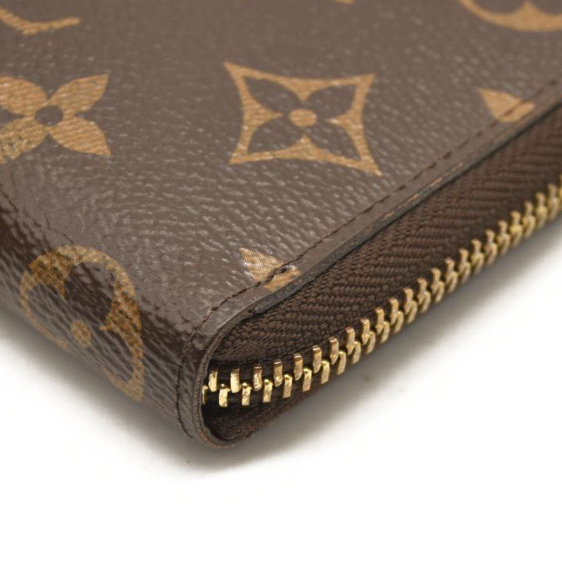 LOUIS VUITTON Monogram Clemence Wallet Fuchsia SF2188