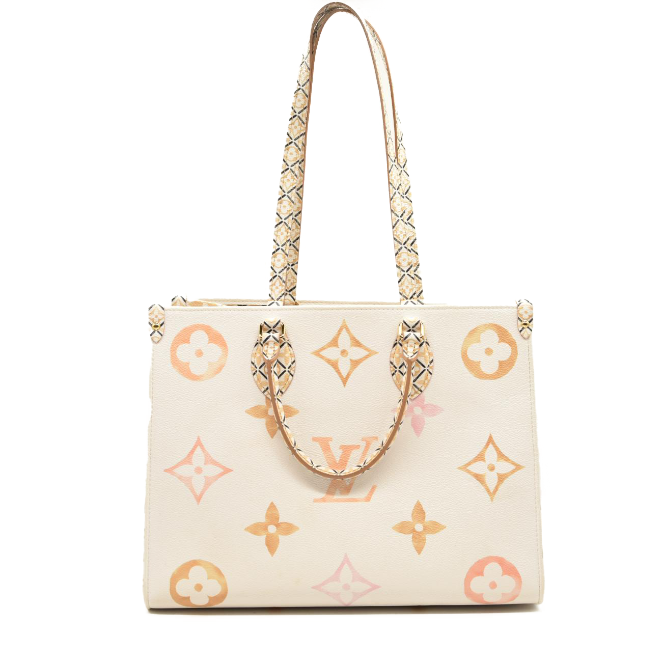 Louis Vuitton  Monogram Giant By The Pool 2.0 Onthego MM Beige RFID