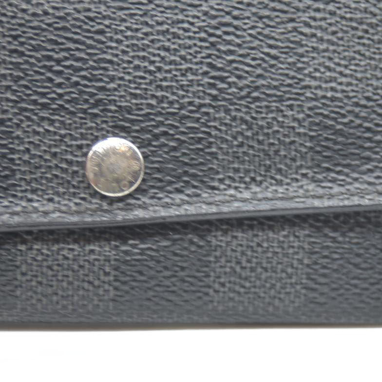 LOUIS VUITTON Damier Graphite Leather Multicles 6 Ring Key Case CT2111