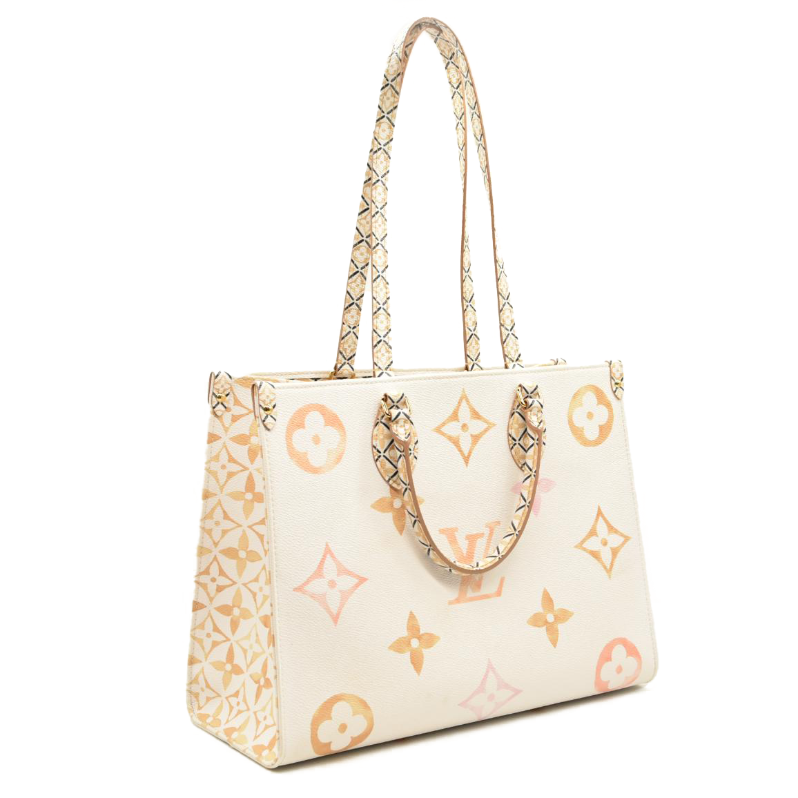 Louis Vuitton  Monogram Giant By The Pool 2.0 Onthego MM Beige RFID