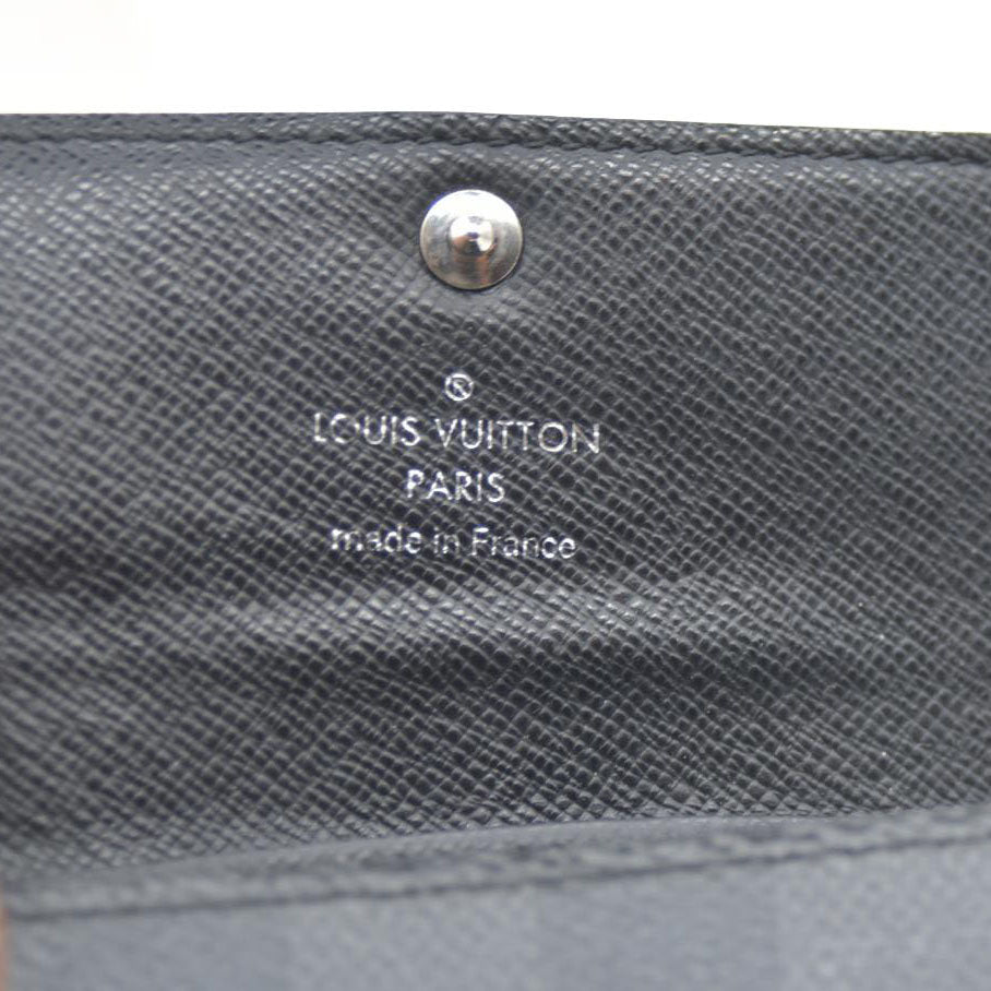 LOUIS VUITTON Damier Graphite Leather Multicles 6 Ring Key Case CT2111