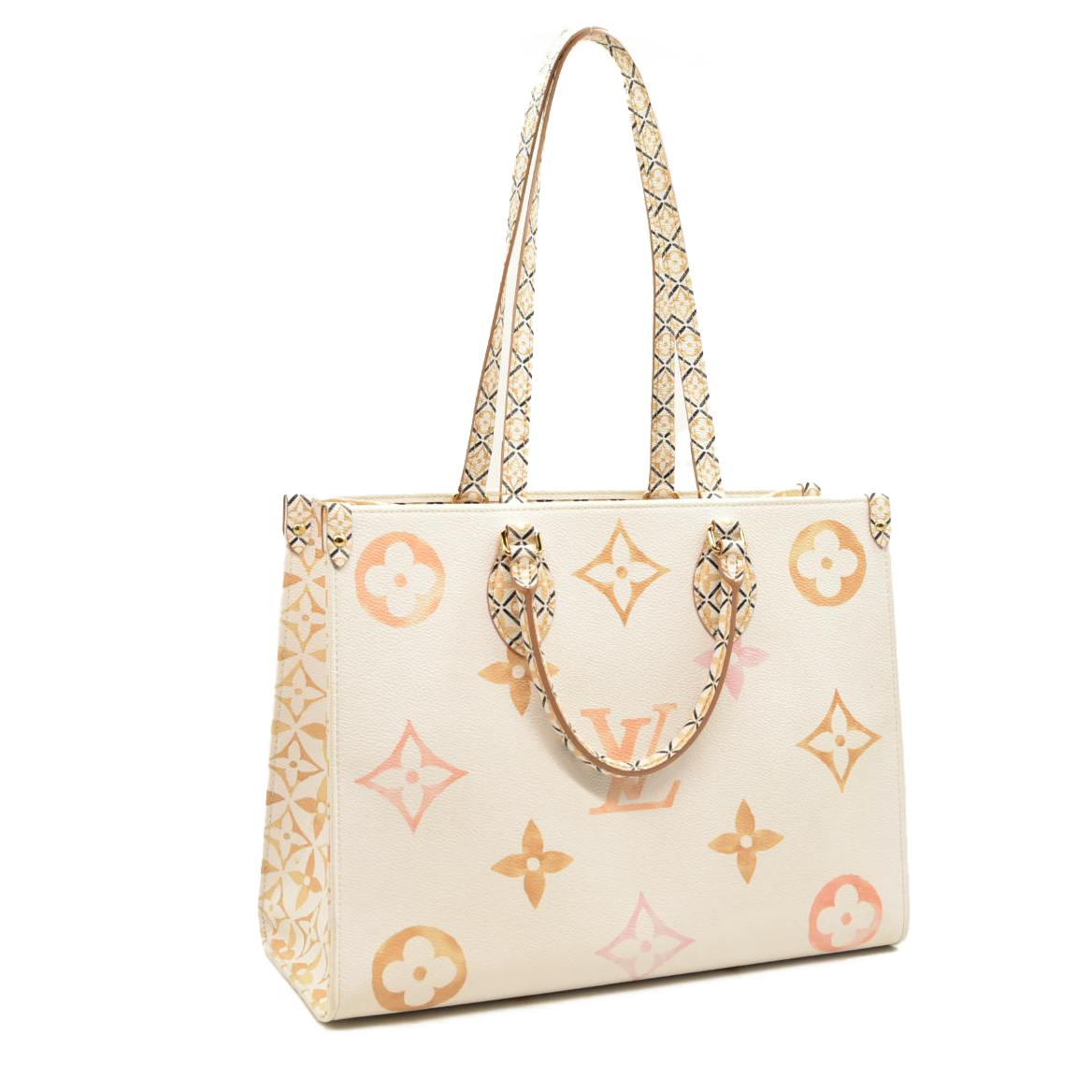 Louis Vuitton  Monogram Giant By The Pool 2.0 Onthego MM Beige RFID