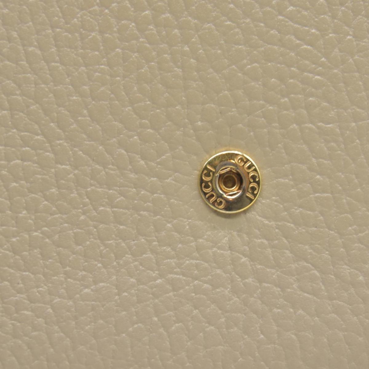 GUCCI GG Marmont Leather Bifold Long Wallet