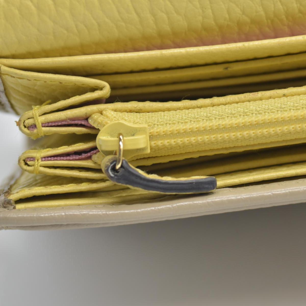 GUCCI GG Marmont Leather Bifold Long Wallet