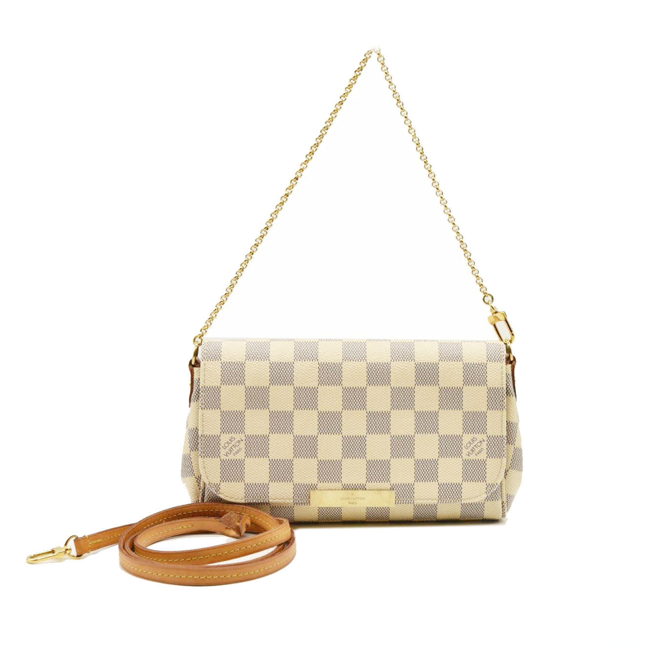 LOUIS VUITTON Damier Azur Favorite PM SD5115