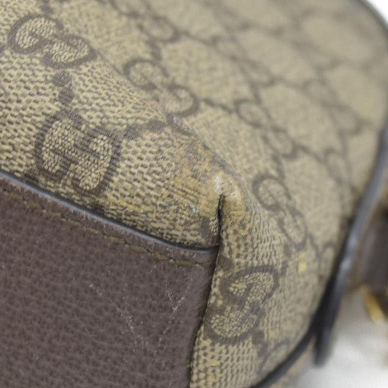 Gucci GG Supreme Ophidia Small Rounded Top Shoulder Bag