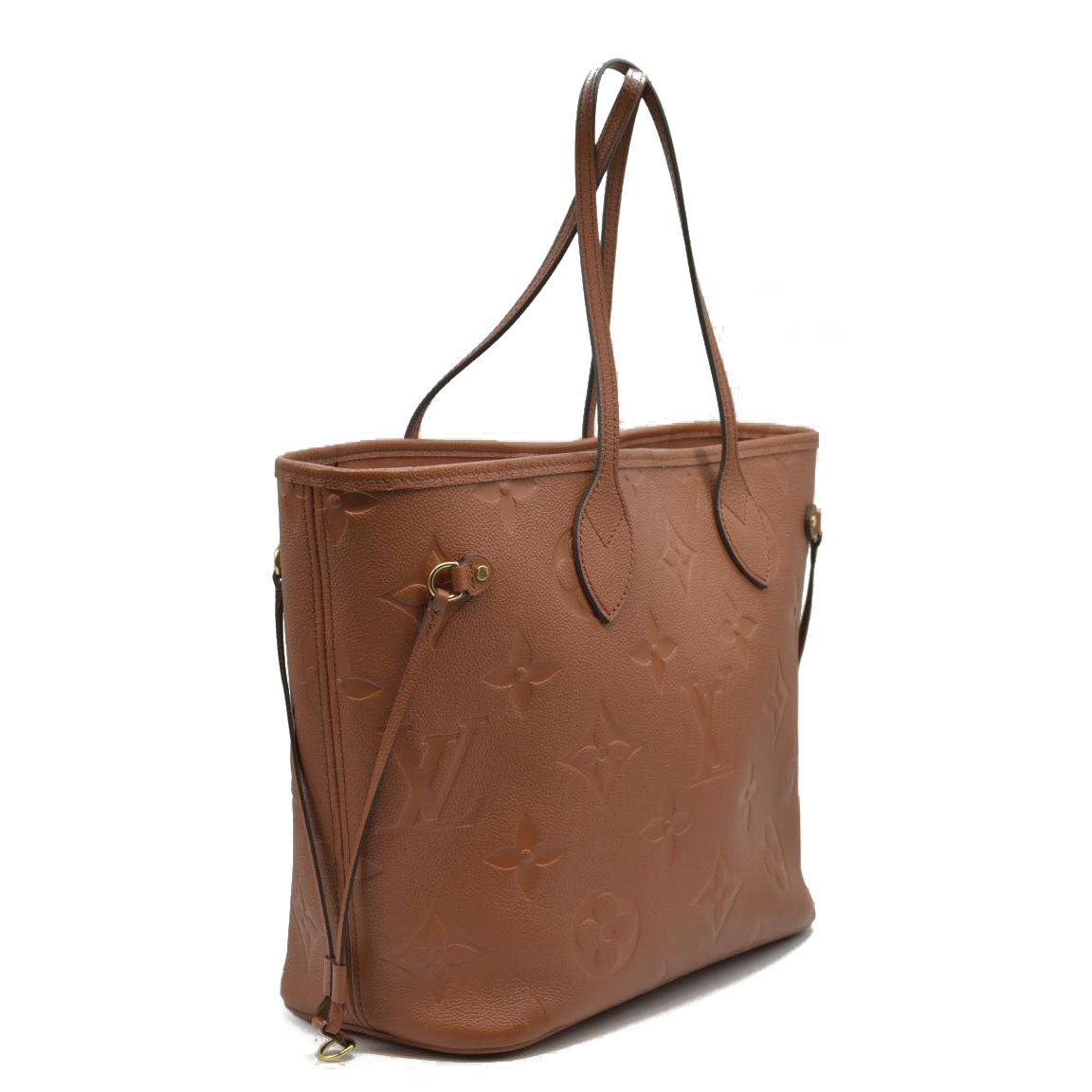 Louis Vuitton Empreinte Monogram Giant Neverfull MM Cognac RFID