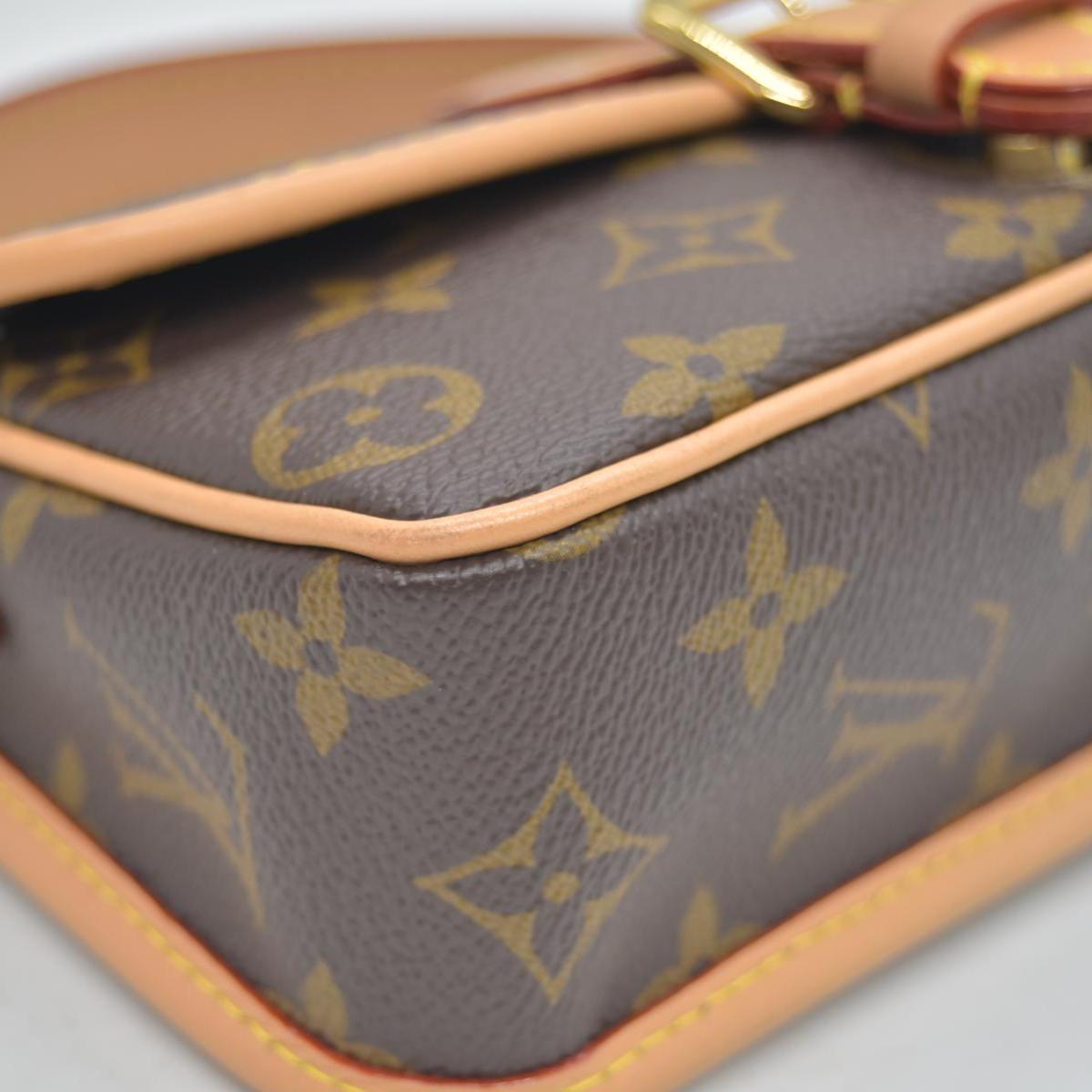 $2170 Louis Vuitton Monogram Nano Diane
