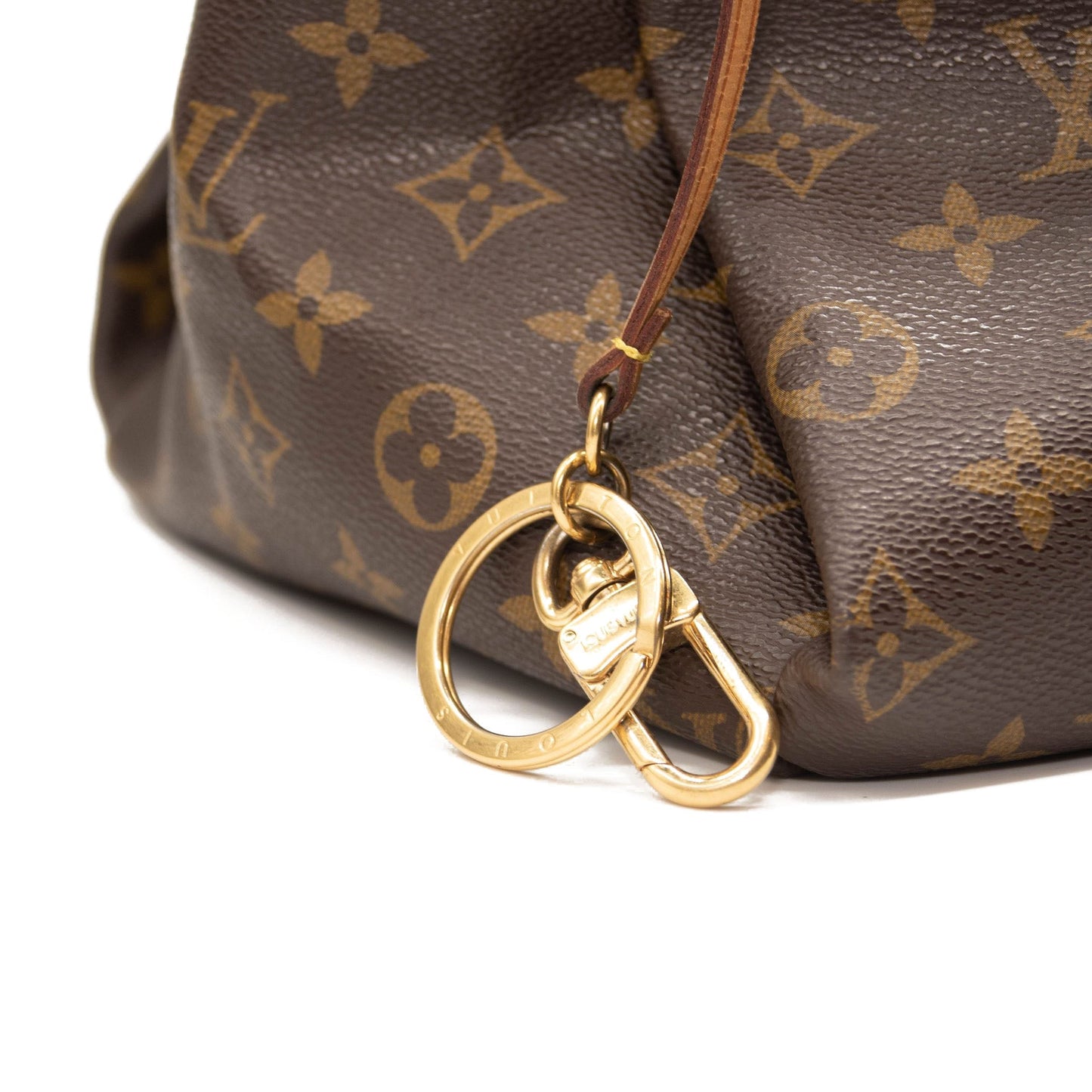 USED $2500 Louis Vuitton Monogram Artsy MM Hobo 2012