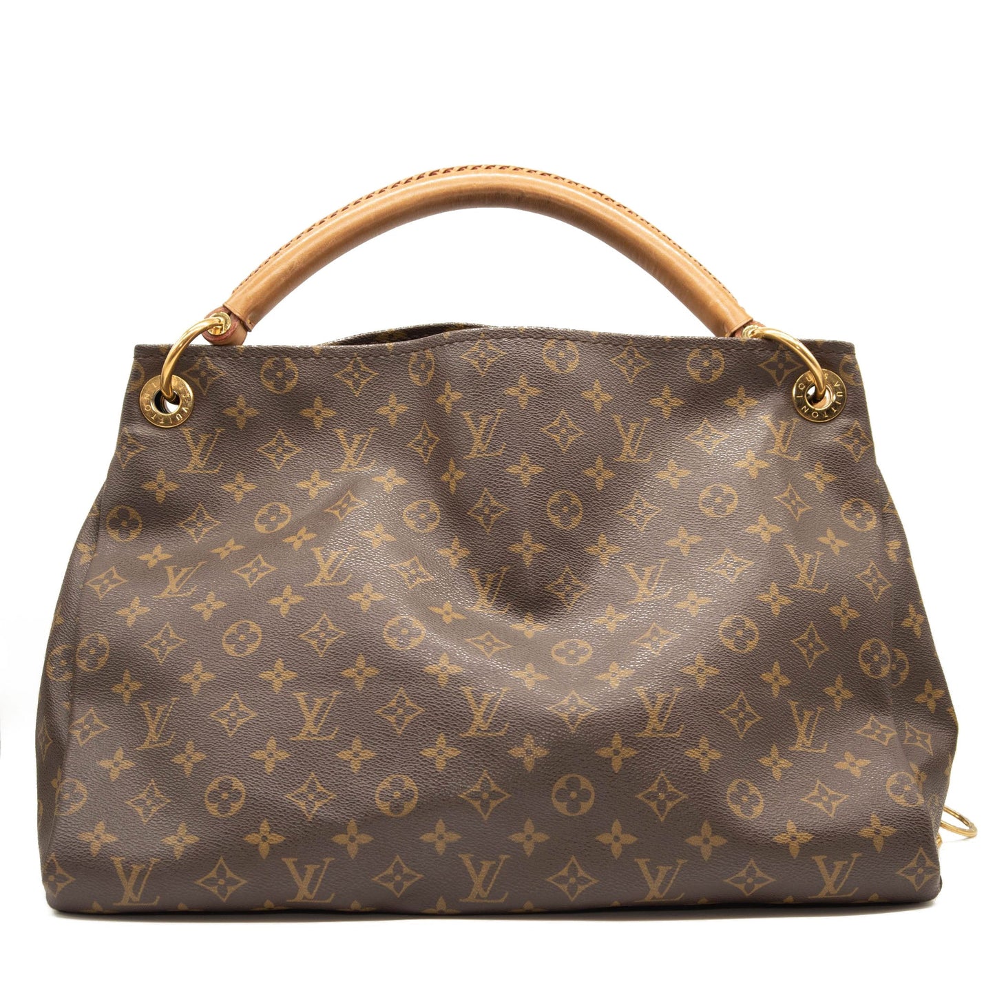 USED $2500 Louis Vuitton Monogram Artsy MM Hobo 2012