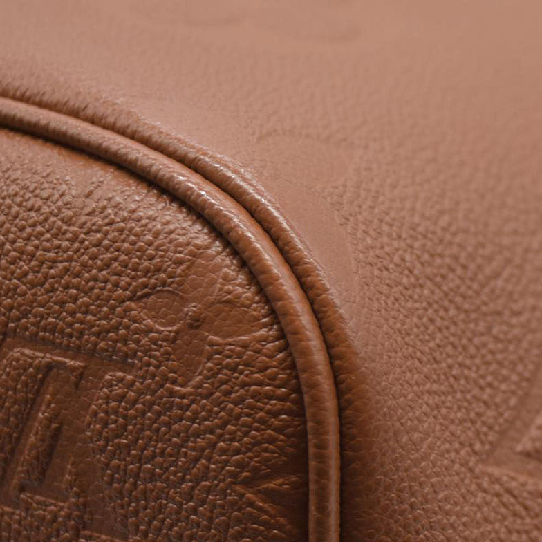 Louis Vuitton Empreinte Monogram Giant Neverfull MM Cognac RFID
