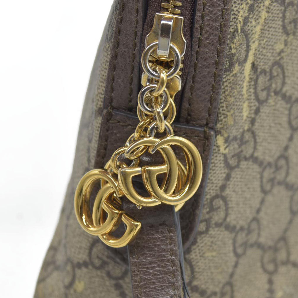 Gucci GG Supreme Ophidia Small Rounded Top Shoulder Bag