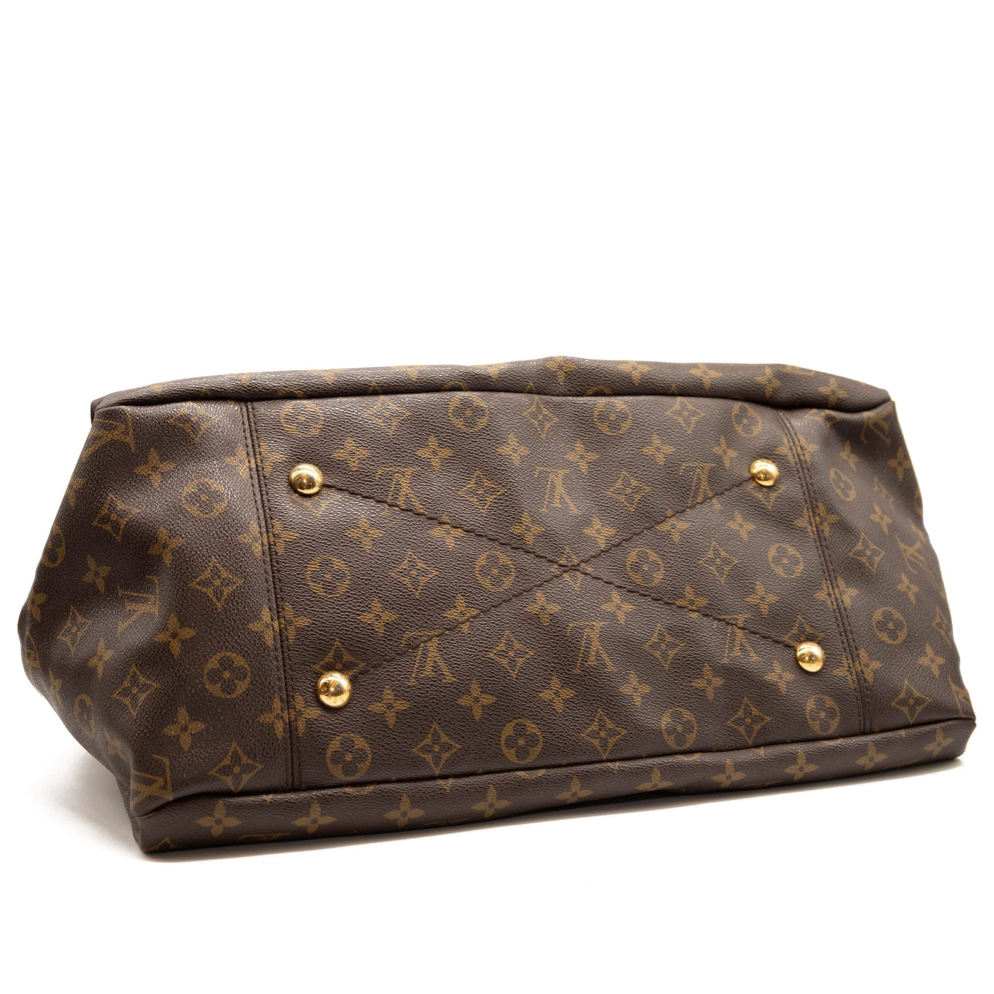 USED $2500 Louis Vuitton Monogram Artsy MM Hobo 2012