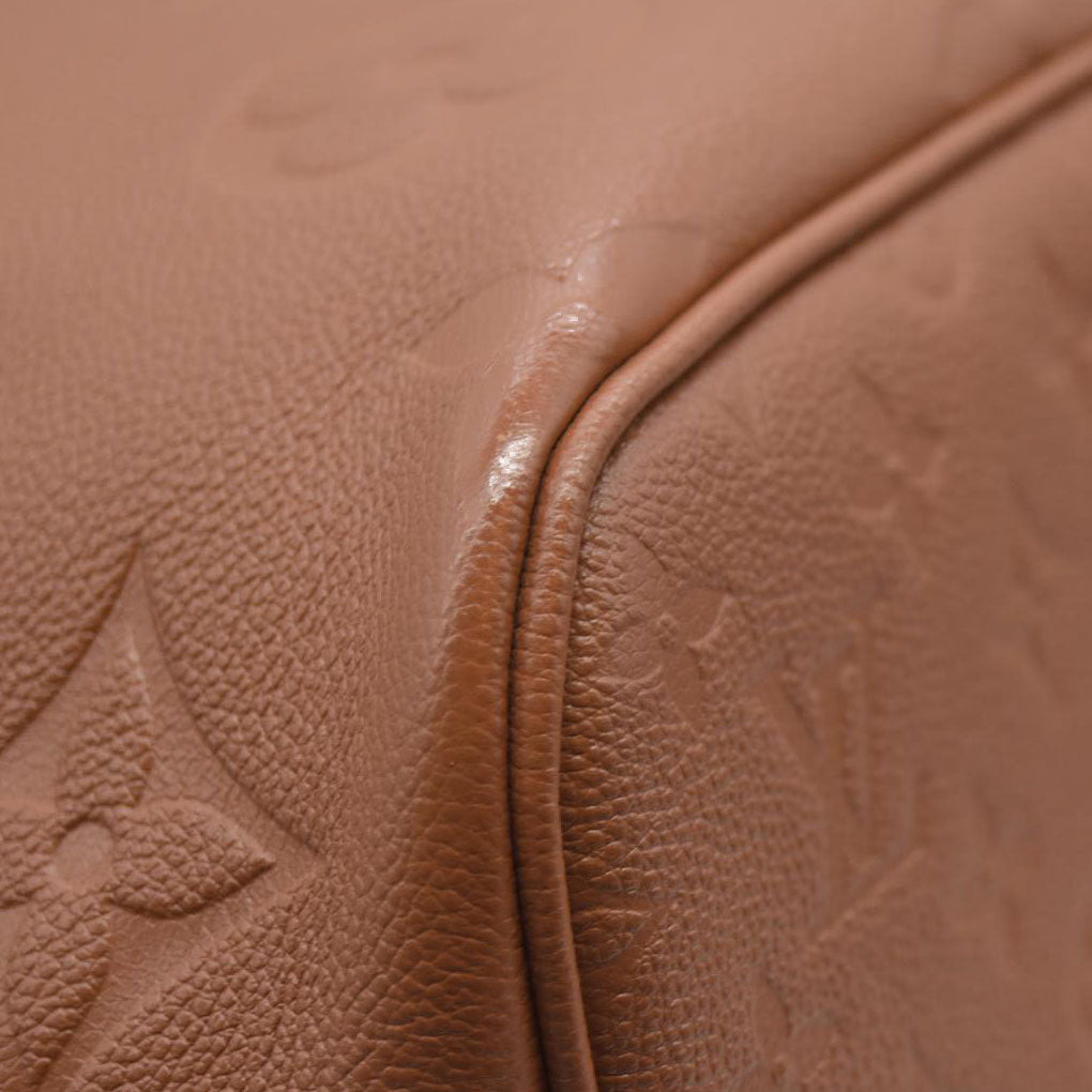 Louis Vuitton Empreinte Monogram Giant Neverfull MM Cognac RFID