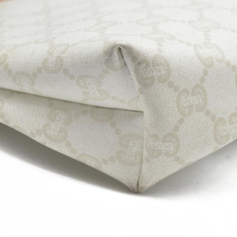 Gucci GG  Gucci Plus PVC Leather Pouch Clutch Bag