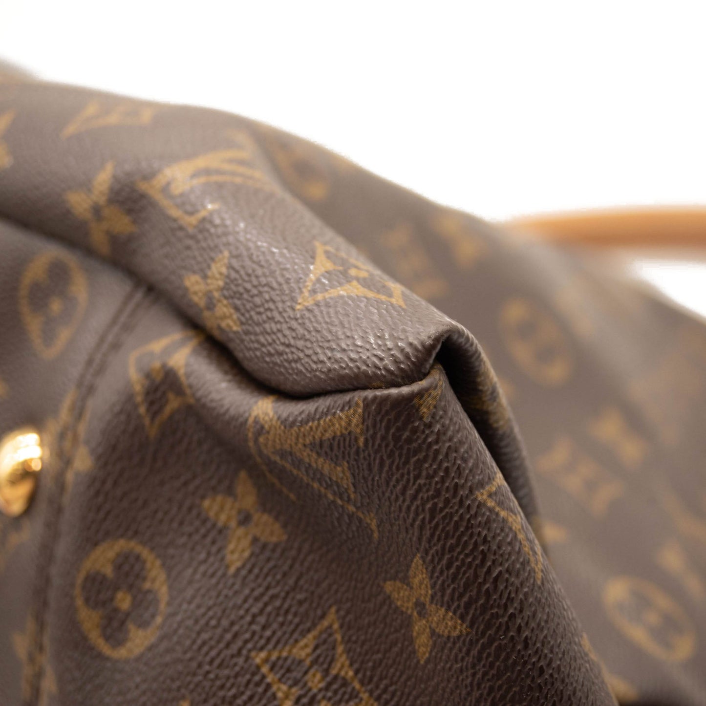 USED $2500 Louis Vuitton Monogram Artsy MM Hobo 2012