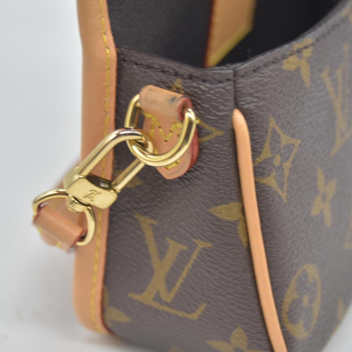 $2170 Louis Vuitton Monogram Nano Diane