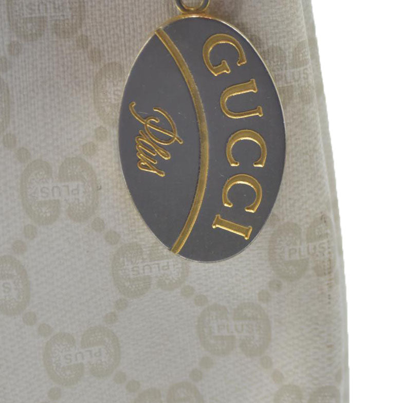 Gucci GG  Gucci Plus PVC Leather Pouch Clutch Bag