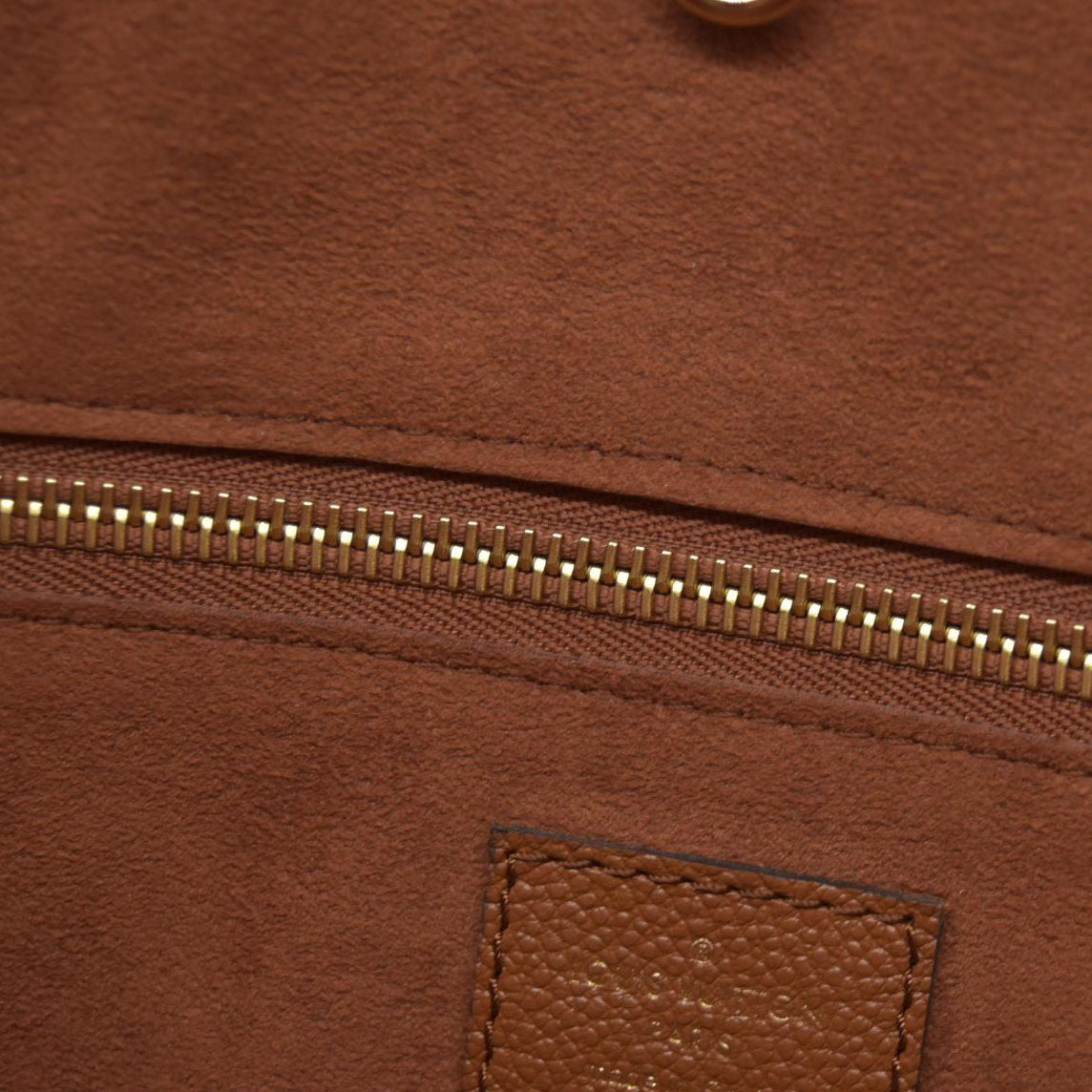 Louis Vuitton Empreinte Monogram Giant Neverfull MM Cognac RFID