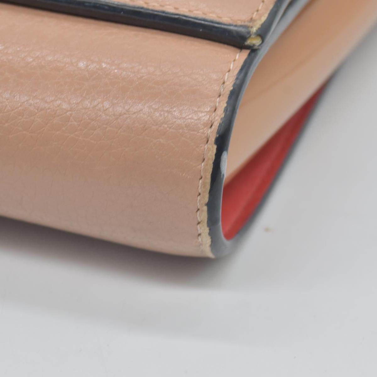 $1590 Christian Louboutin loubinthesky paloma clutch crossbody beige