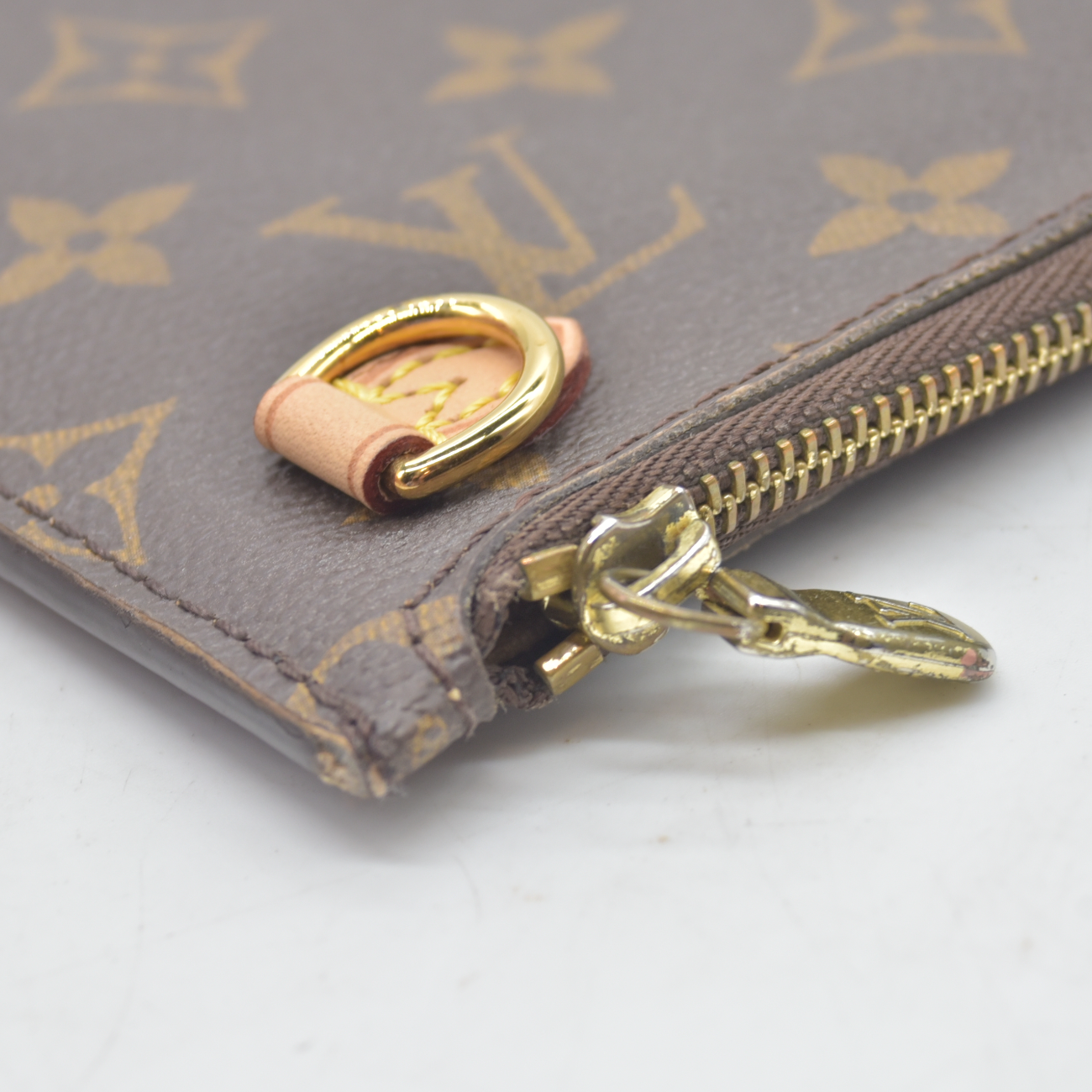 $600 2017 Louis Vuitton Monogram Neverfull MM GM Pochette SF4177