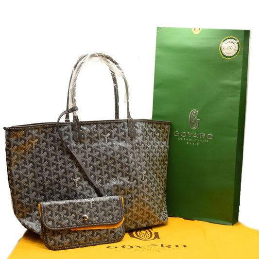 NEW GOYARD Goyardine Saint Louis PM Grey