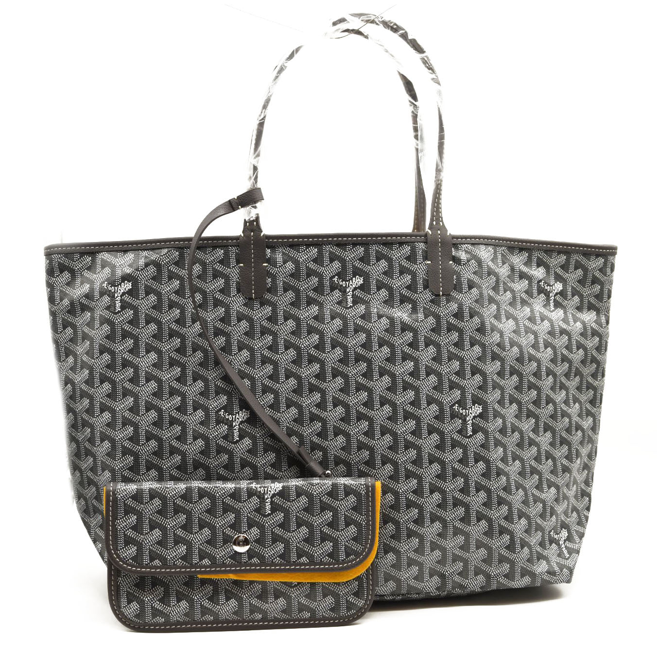 NEW GOYARD Goyardine Saint Louis PM Grey