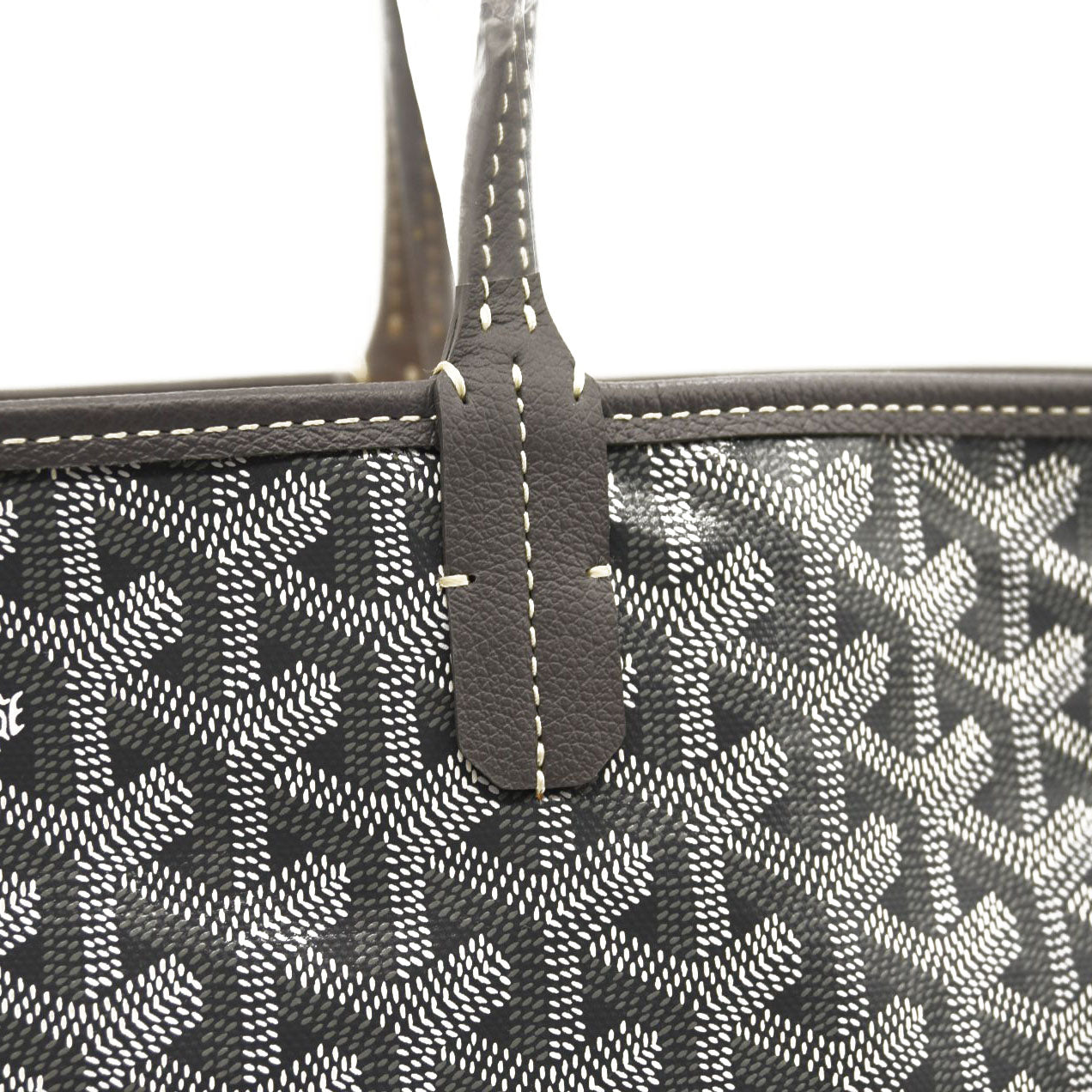 NEW GOYARD Goyardine Saint Louis PM Grey