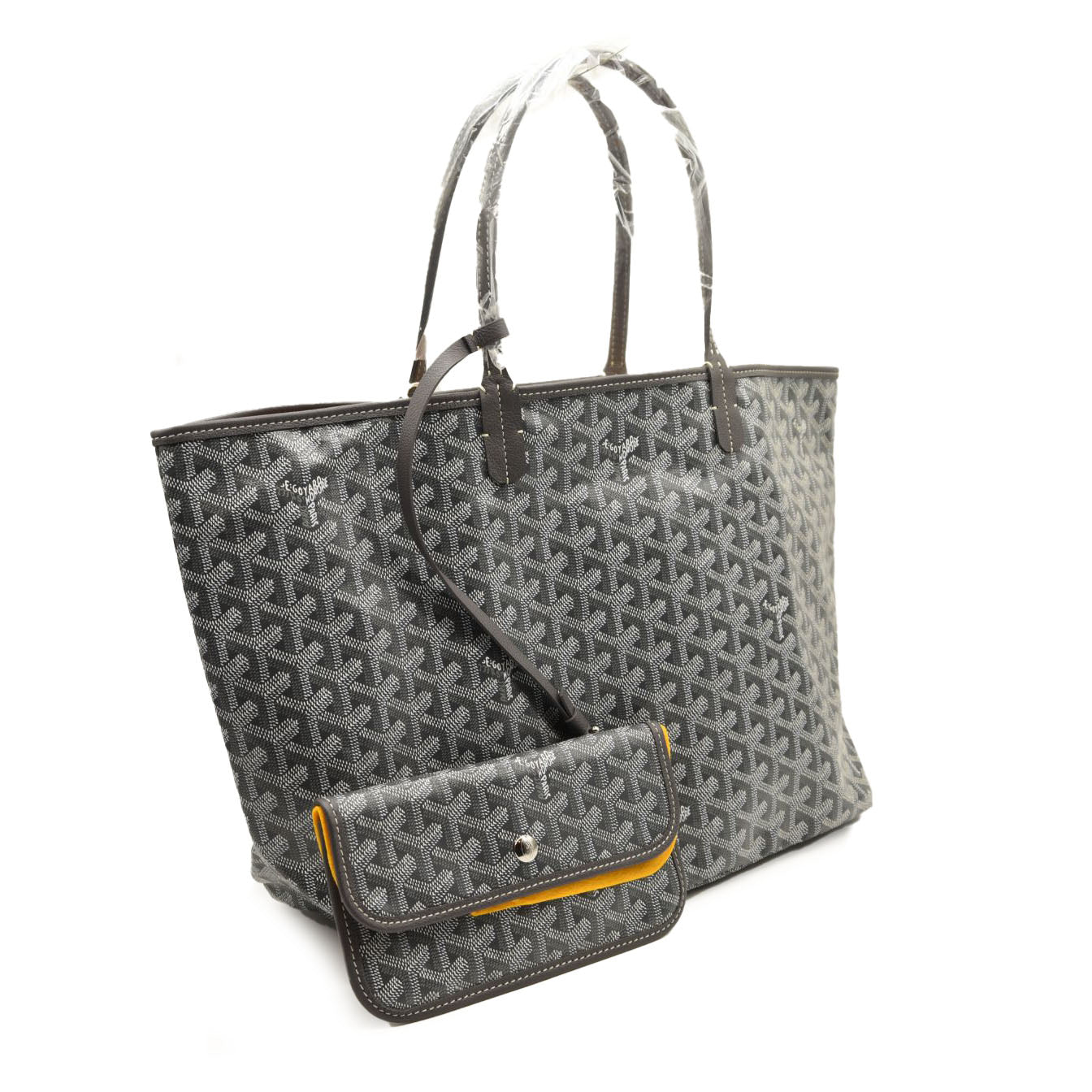 NEW GOYARD Goyardine Saint Louis PM Grey