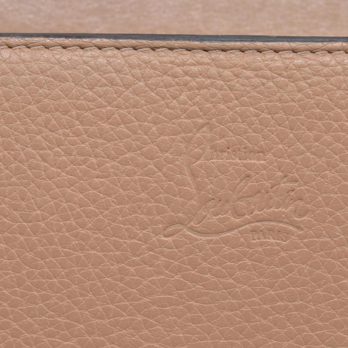 $1590 Christian Louboutin loubinthesky paloma clutch crossbody beige