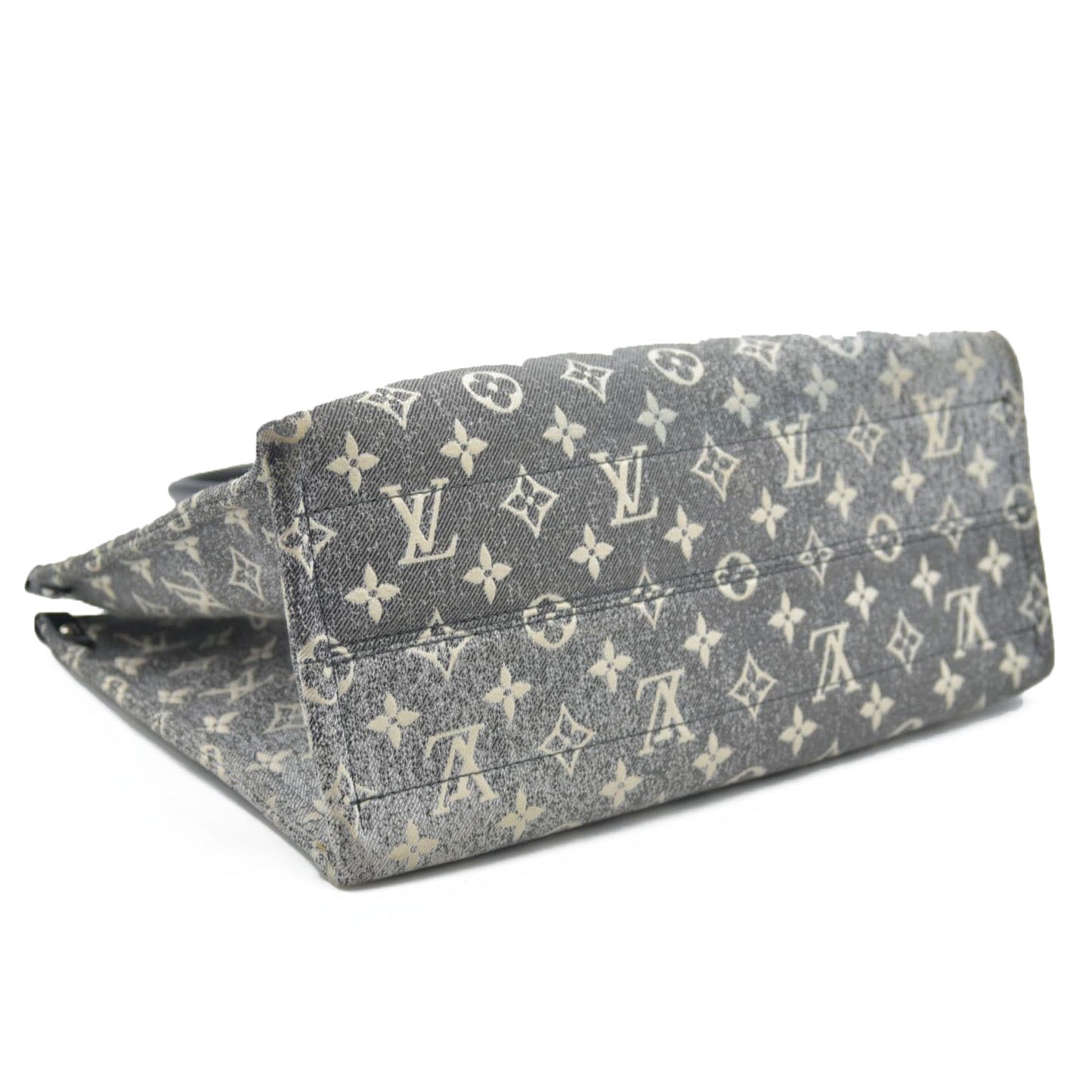 Louis Vuitton  Monogram Jacquard Denim Onthego MM Black