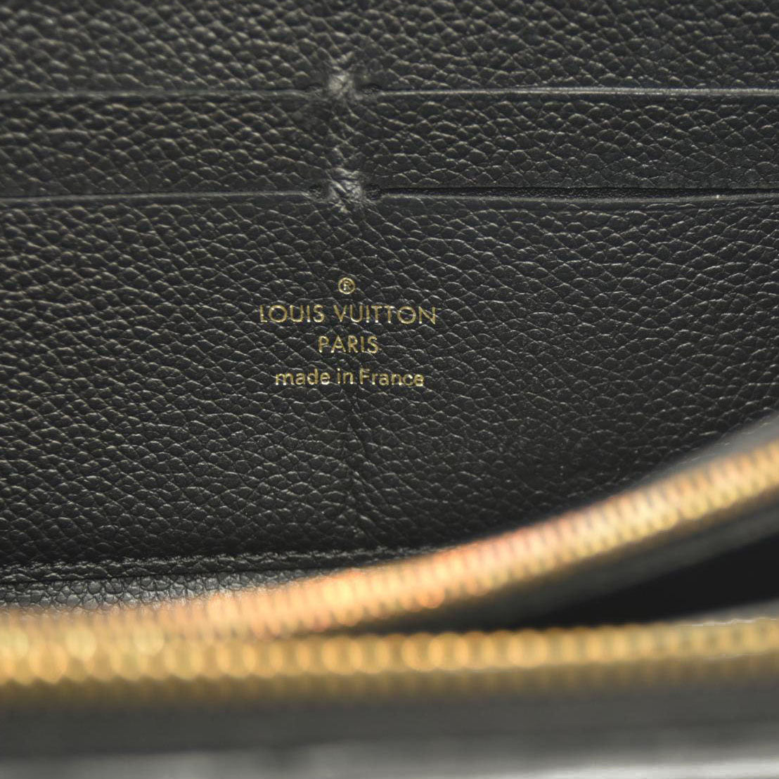 Louis Vuitton  Empreinte Zippy Wallet Black