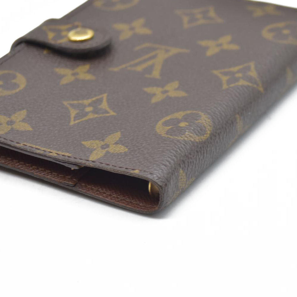 AUCTION $505 Louis Vuitton  Monogram Small Ring Agenda Cover