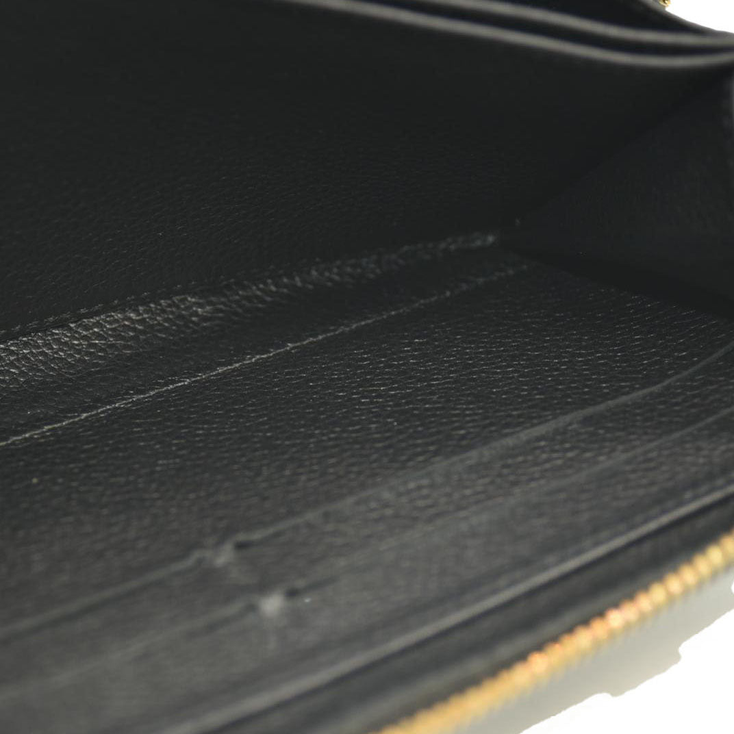 Louis Vuitton  Empreinte Zippy Wallet Black