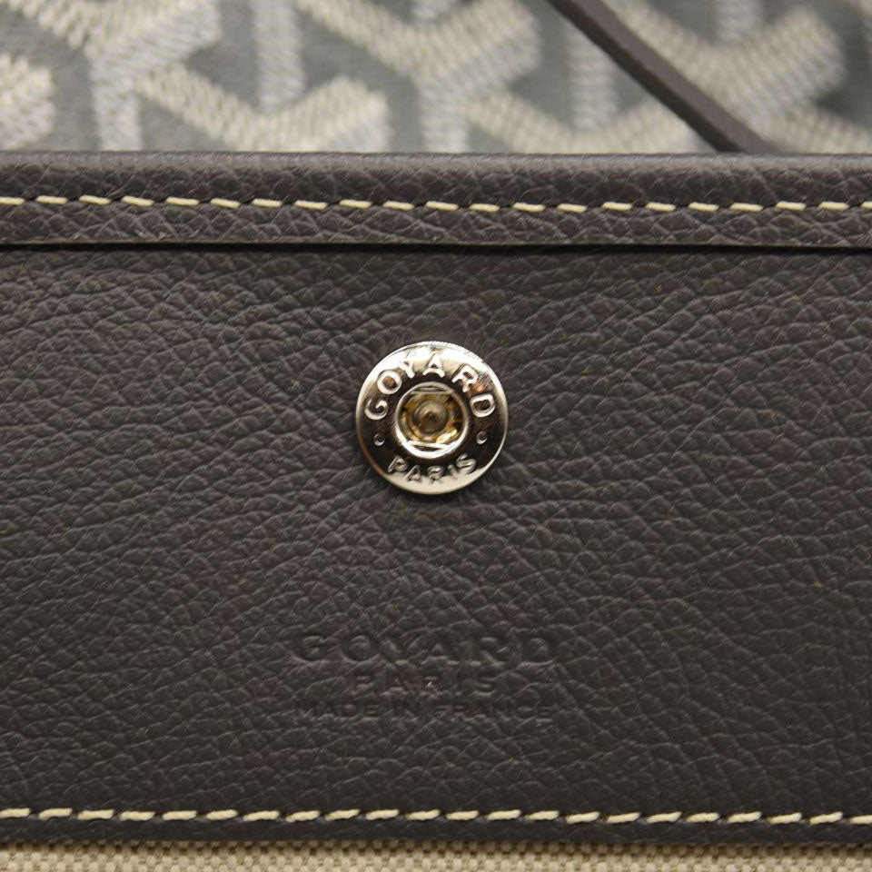 NEW GOYARD Goyardine Saint Louis PM Grey