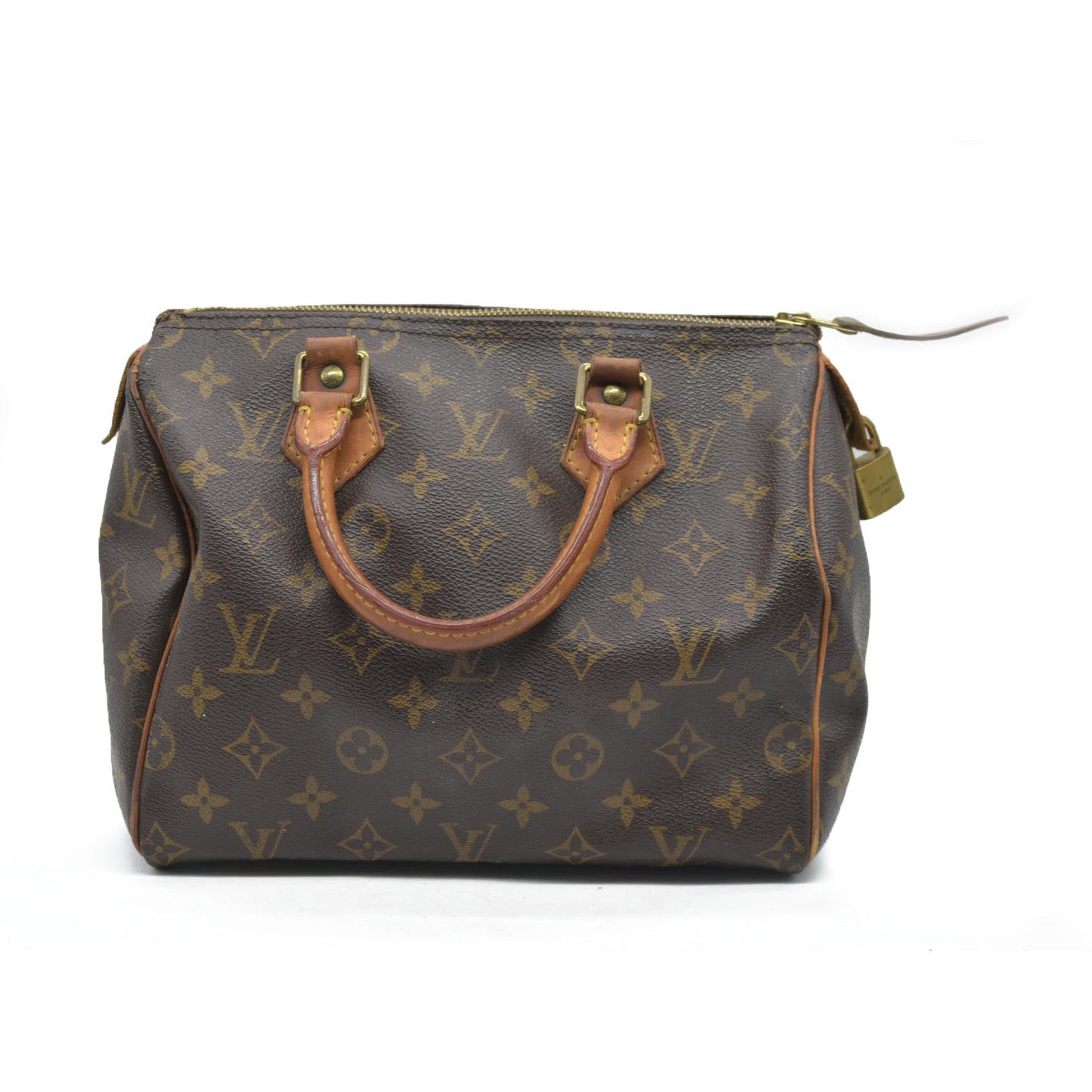 $1490 Louis Vuitton  Monogram Speedy 25