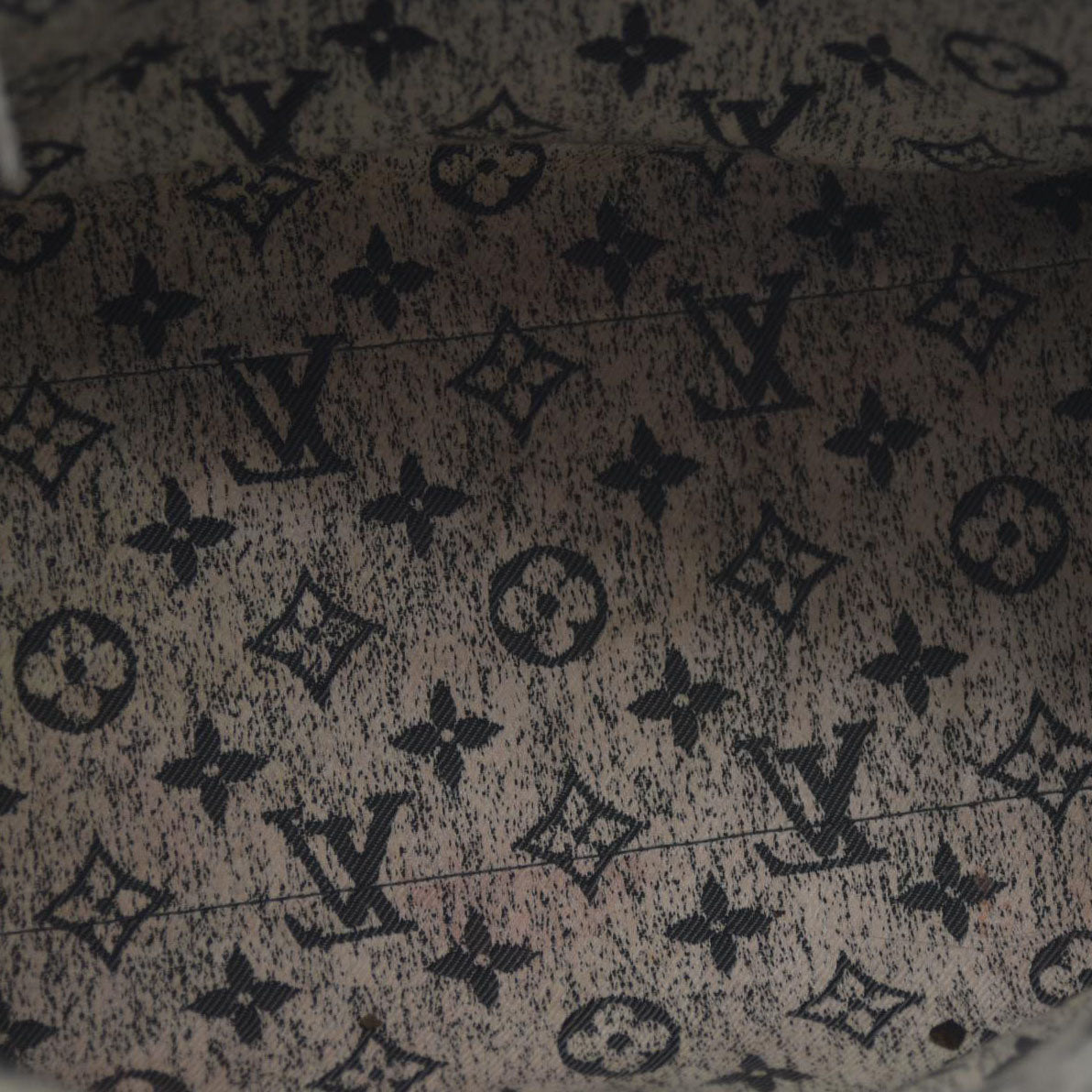 Louis Vuitton  Monogram Jacquard Denim Onthego MM Black