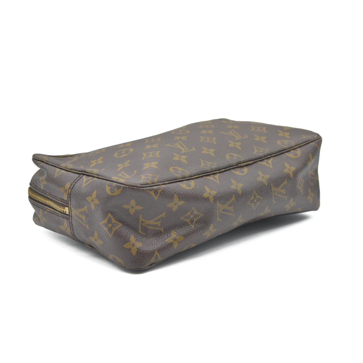 $600 Louis Vuitton Monogram Trousse Toilette 28 Clutch Pouch Bag 882TH