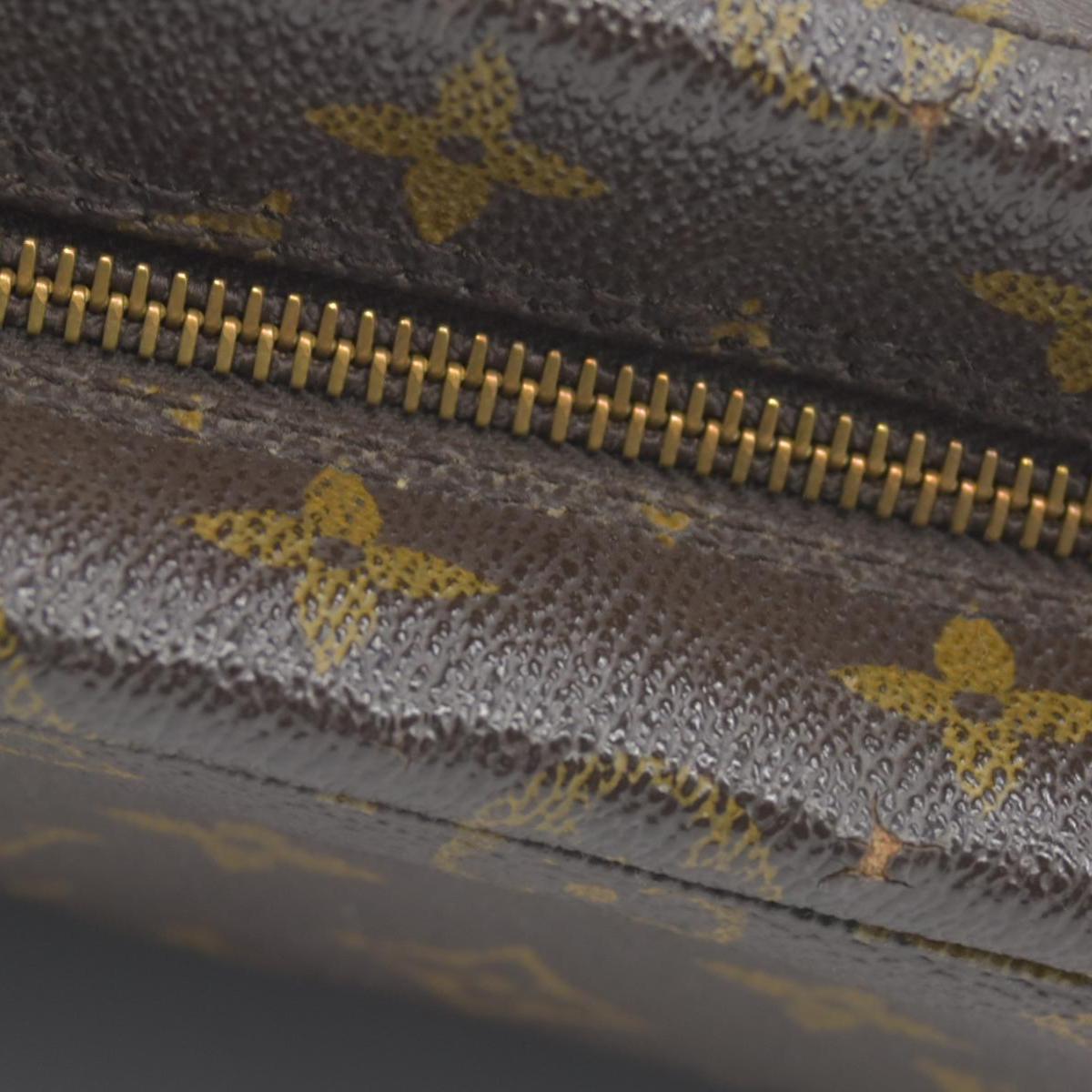 $600 Louis Vuitton Monogram Trousse Toilette 28 Clutch Pouch Bag 882TH