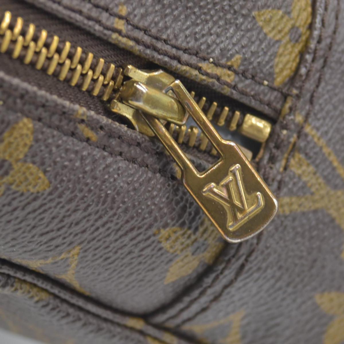 $600 Louis Vuitton Monogram Trousse Toilette 28 Clutch Pouch Bag 882TH
