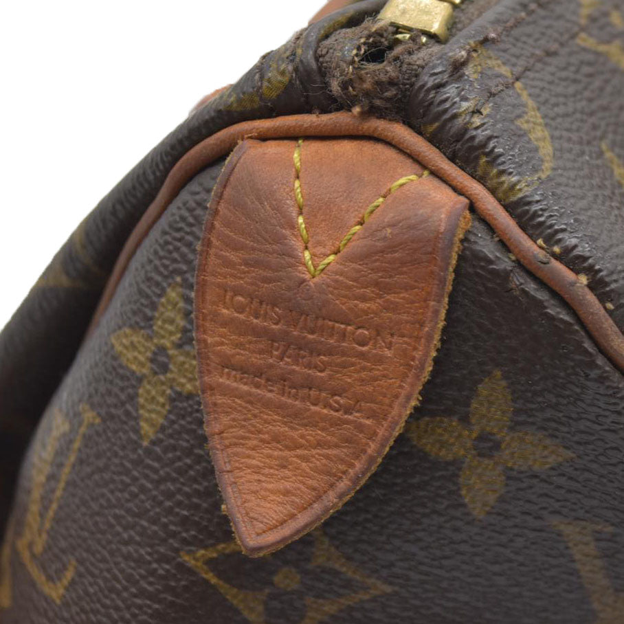 $1490 Louis Vuitton  Monogram Speedy 25