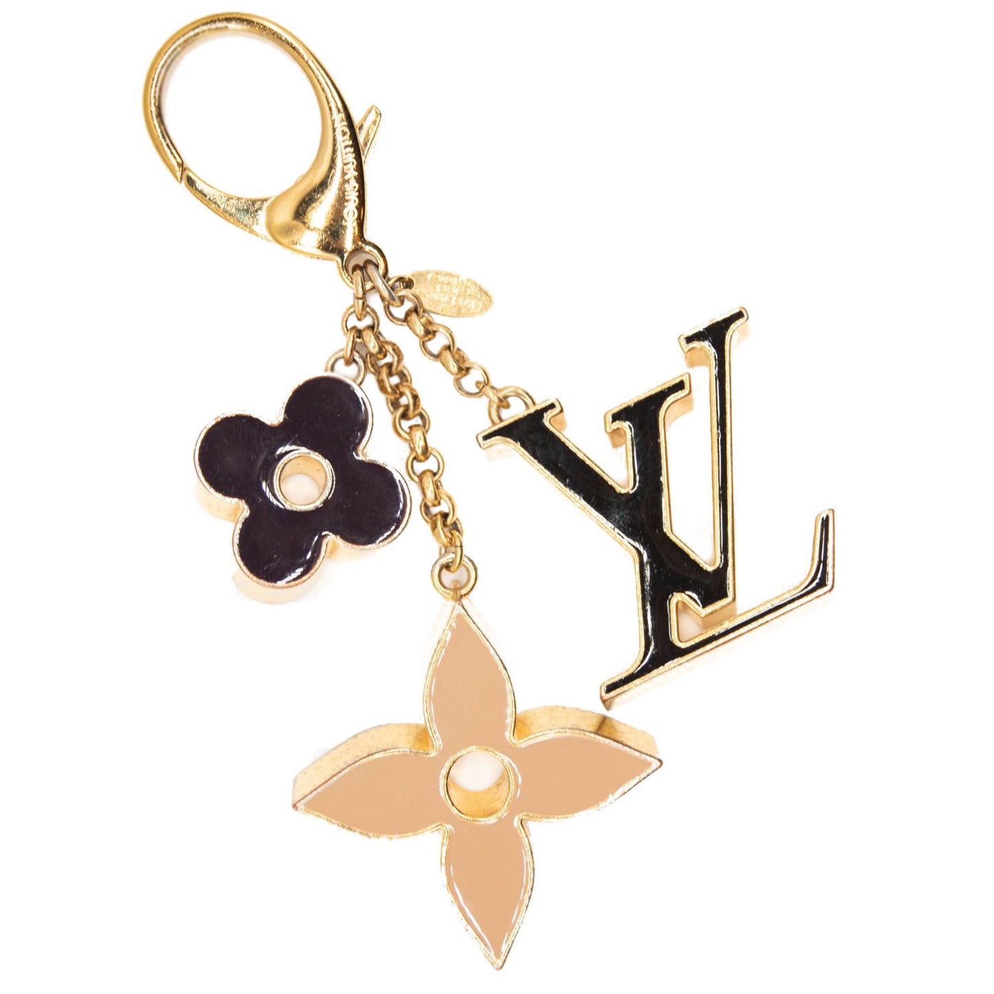 LOUIS VUITTON Fleur De Monogram Bag Charm