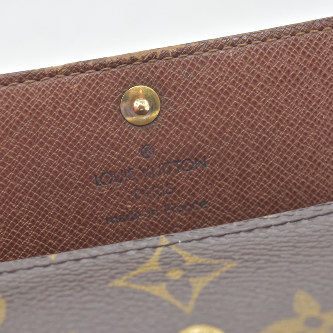 $345 1998 Louis Vuitton Monogram 4 Key Multicles Holder TH0948