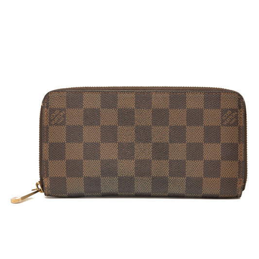 LOUIS VUITTON Damier Ebene Zippy Wallet CA4067