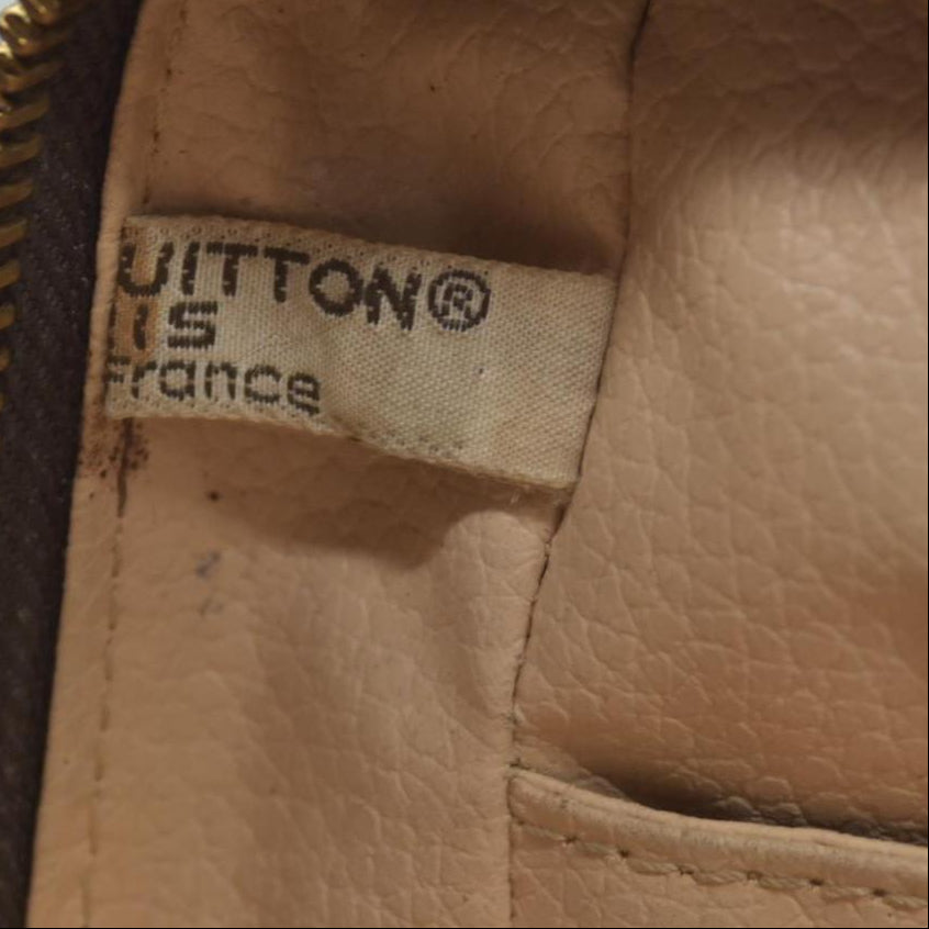 $600 Louis Vuitton Monogram Trousse Toilette 28 Clutch Pouch Bag 882TH